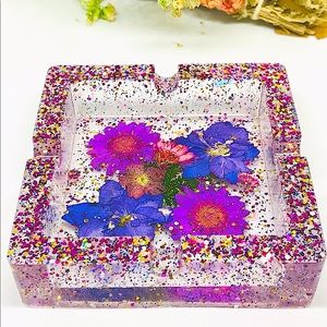 Handmade Flower Ashtray